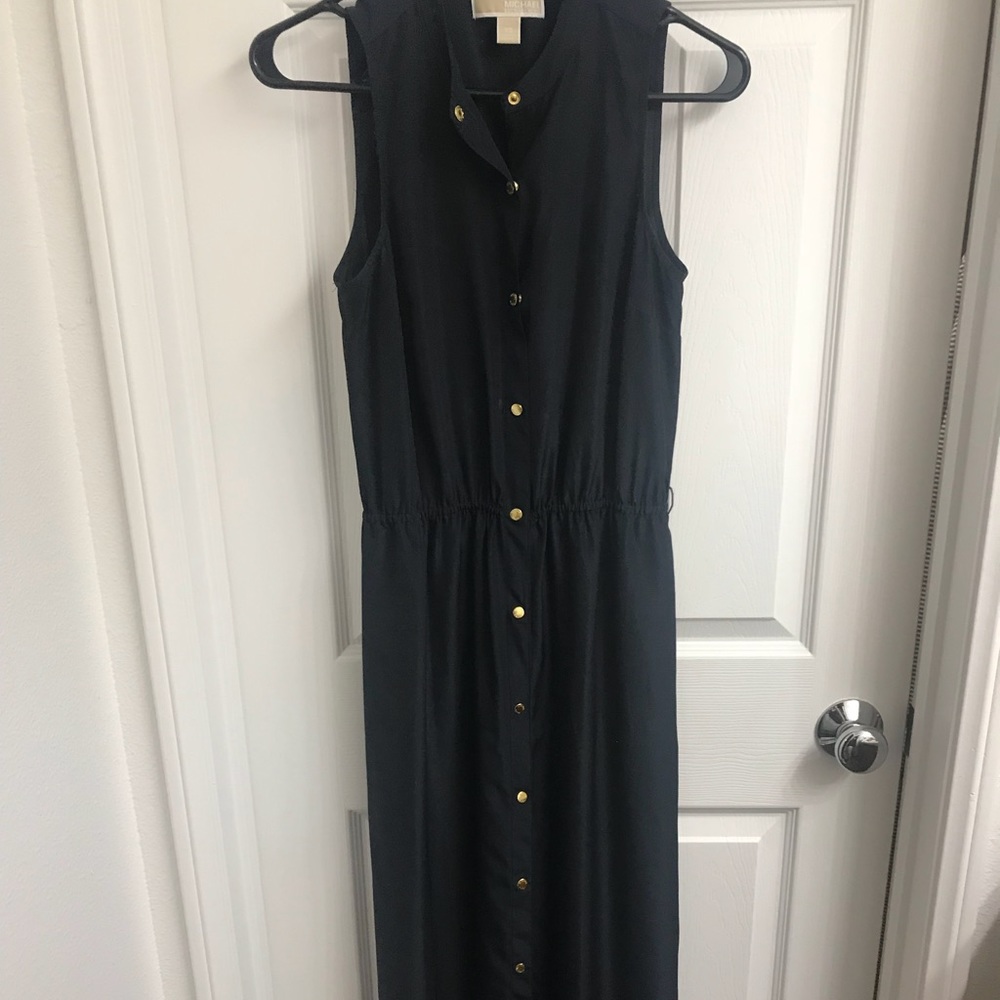 Michael Kors maxi button dress